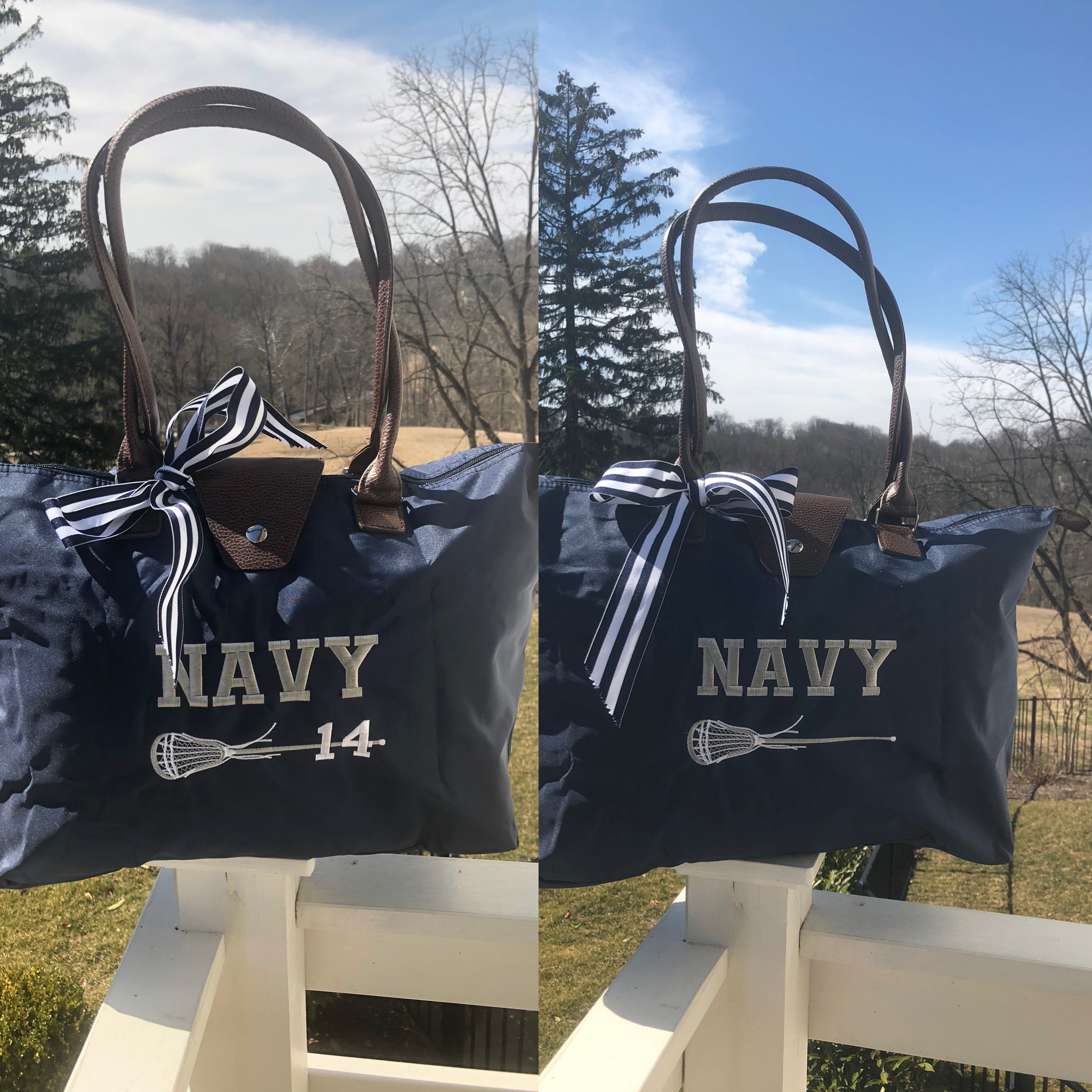 Navy Classic Bag