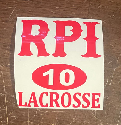 RPI University Vinyl Sticker